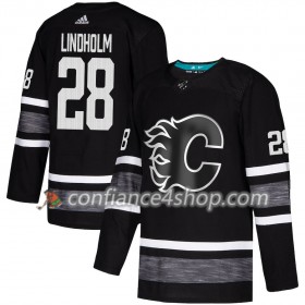 Adidas Maillot de Hockey Calgary Flames Elias Lindholm 28 2019 All-Star Noir Authentic - Homme